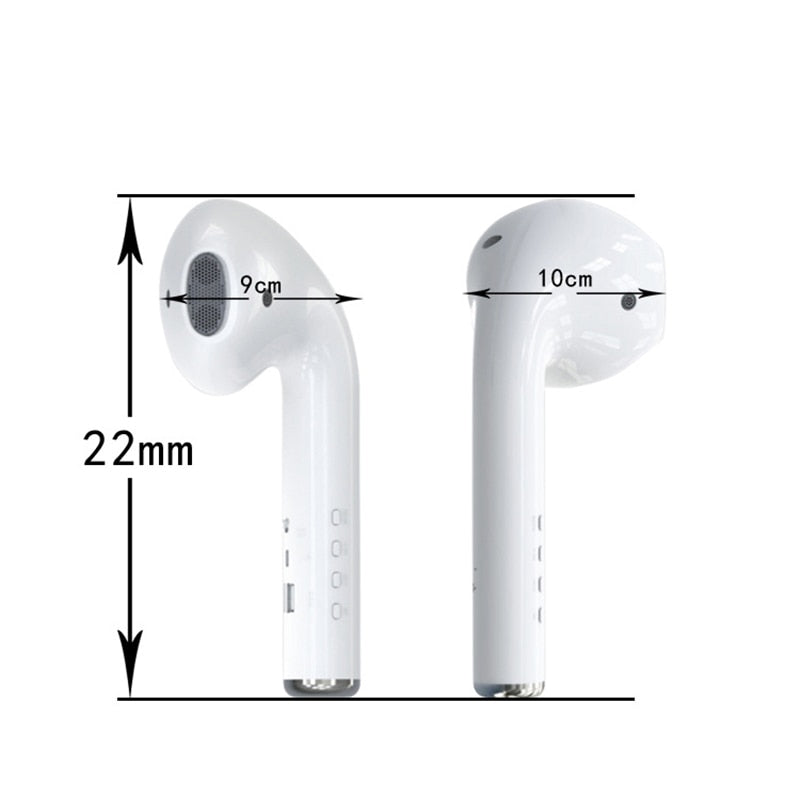 2021 New Oversized Giant Bluetooth Headset Speaker For AirPods Pro Model Bluetooth Audio Gift Hunting Gift Hot Net Red Speaker